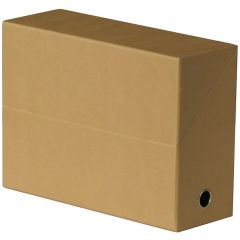 Photo Boîte de classement - Dos 90 mm - Havane ELBA 100725573