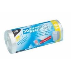 Photo Lot de 30 sacs poubelle avec poignée - 10 litres - Transparent STARPAK