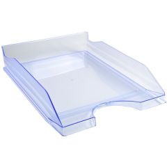 Photo Corbeille à courrier Ecotray - Bleu Glacé Translucide EXACOMPTA Linicolor Image