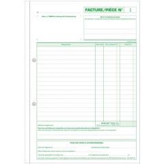 Photo Auto-Entrepreneur - Facture - Carnet autocopiant Dupli 210 x 297 mm EXACOMPTA
