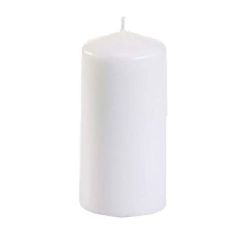 Bougie cylindrique - Blanc 50 mm : PAP STAR photo