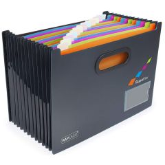 Photo Trieur valisette extensible A4 - 13 compartiments - Noir RAPESCO SupaFile