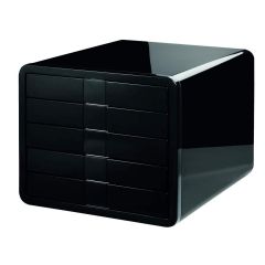 Photo Module de classement - 5 tiroirs - Noir : HAN i-Box 1551-13