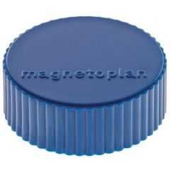 Photo Aimants ronds - 34 mm - Bleu fonce MAGNETOPLAN Discofix Lot de 10 Affichage