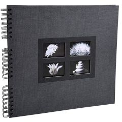 Photo Album photos à spirales - 320 x 320 mm - Noir EXACOMPTA Passion