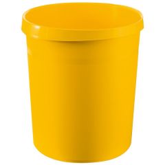 Photo Corbeille à papier 18 litres Jaune HAN Grip 18190-15