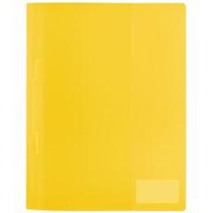 Photo Chemise à lamelles A4 en PP translucide - Jaune HERMA