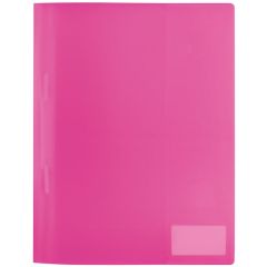 Photo Chemise à lamelles A4 en PP translucide - Rose Fuchsia HERMA