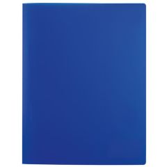 Photo Chemise à lamelles A4 en PP translucide - Bleu Foncé HERMA
