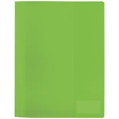 Photo Chemise à lamelles A4 en PP translucide - Vert Clair HERMA
