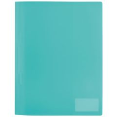 Photo Chemise à lamelles A4 en PP translucide - Turquoise HERMA