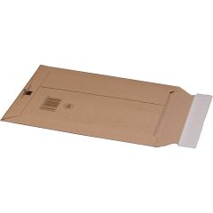 photo Pochette d'expédition carton solide - Marron - 250 x 352 x 40 mm - A4+ : SMARTBOXPRO Image