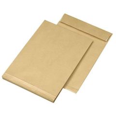 Photo Pochette kraft à soufflet de 20 mm - 250 x 353 mm - Marron MAIL MEDIA
