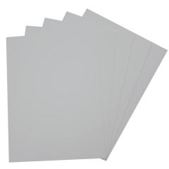 Caoutchouc mousse - Gris clair - 290 x 400 mm : FOLIA Image