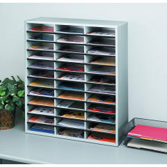 Image Trieur de bureau - 36 compartiments - Gris FELLOWES 25061