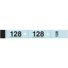 Carnet de 1000 tickets vestiaires bleu ELVE 261