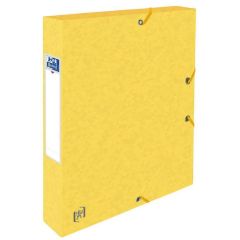 Boîte de classement - Dos 40 mm - Jaune OXFORD Top File+ Image