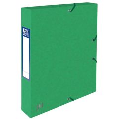 Boîte de classement - Dos 40 mm - Vert OXFORD Top File+ Image