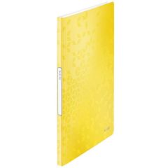 Photo Protège-documents A4 - 20 pochettes - Jaune LEITZ WOW Image