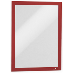 Photo DURABLE 4882-03 Cadres d'affichage magnétiques adhésif - A4 - Rouge