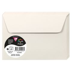 Photo Enveloppe POLLEN Gris Perle Format  114 x 162 mm 5056C