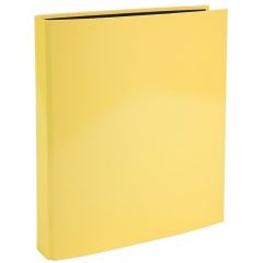 Photo Classeur rigide à 4 anneaux en D - Dos 40 mm - Jaune EXACOMPTA Aquarel