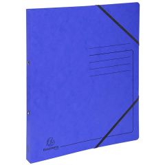 Photo Classeur 2 anneaux - Carte imprimée - Dos 20 mm - Bleu EXACOMPTA