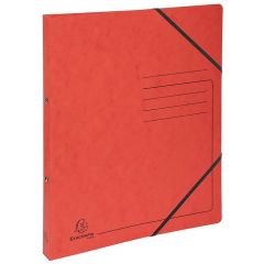 Photo Classeur 2 anneaux - Carte imprimée - Dos 20 mm - Rouge EXACOMPTA