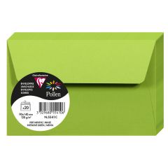 Photo Enveloppe POLLEN Vert Menthe Format  90 x 140 mm 5541C