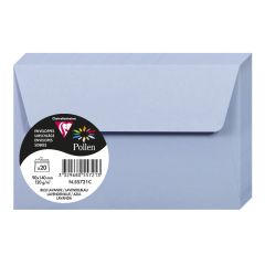 Photo Enveloppe POLLEN Bleu Lavande Format  90 x 140 mm 55721C