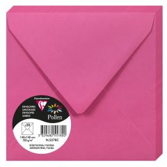 photo Enveloppe POLLEN Rose Fuchsia Format  140 x 140 mm 5578C