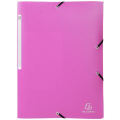 Photo Chemise à élastiques en PP - Rose EXACOMPTA Image