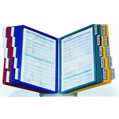 Photo Pupitre de table d'information - A4 : DURABLE VARIO Lot de 20 