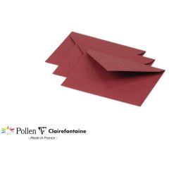 Photo Enveloppe POLLEN Bordeaux Format  75 x 100 mm 5880C