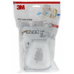 Photo Filtre de rechange pour demi-masque de protection respiratoire 3M