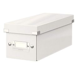 Photo Boite de rangement WOW - CD - Blanc LEITZ 6041-00-01 fermé