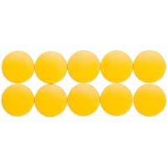 photo Aimants ronds - 20 mm - Jaune : MAUL Lot de 10 