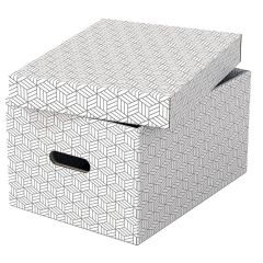 Photo Boite de rangement - 265 x 365 x 205 mm - Blanc ESSELTE Home M