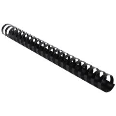 Photo Baguettes de 21 anneaux - 25 mm - Noir EXACOMPTA