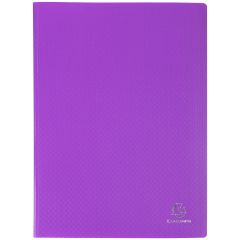 Photo Protège-documents de 40 vues - Violet EXACOMPTA Opaque Image