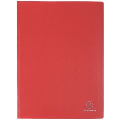 Photo Protège-documents de 40 vues - Rouge EXACOMPTA Opaque Image
