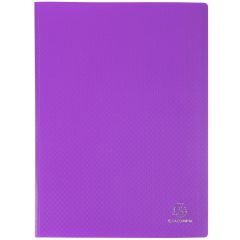 Photo Protège-documents de 80 vues - Violet EXACOMPTA Opaque Image