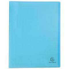 Photo Protège-Documents de 80 Vues - Bleu EXACOMPTA Chromaline Pastel
