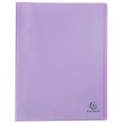 Photo Protège-Documents de 80 Vues - Mauve EXACOMPTA Chromaline Pastel