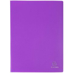 Photo Protège-documents de 160 vues - Violet EXACOMPTA Opaque Image
