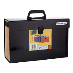 Photo FELLOWES : Trieur accordéon 19 compartiments - Noir - 9352101 Handilife Bankers Box 