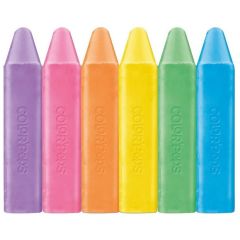 Photo Boite de 6 craies de trottoir - Assortiment MAPED Color Peps