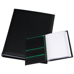 Photo Protège-documents A4 de 80 vues - Noir RILLSTAB Ambassadeur