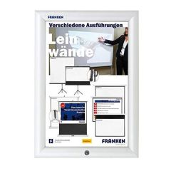 Photo Cadre porte-affiche sécurisé - Verrouillable - Format A4 : FRANKEN