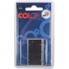 Photo COLOP E30 : Cassette de rechange pour tampon - Noir - 107183